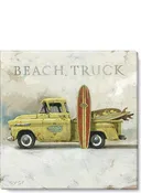 Beach Truck Canvas Print | Coastal Decor | Wall Art