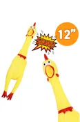 12 Inch Screaming Chicken Squeaker Toy