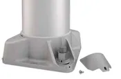 12 in Cast Aluminum  Bolt Covers for Shoe Base