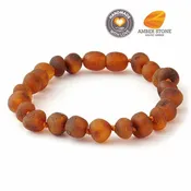Amber Stone Baroque Baltic Amber Bracelet 173