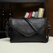 Casual Crossbody Bag Female Shoulder Messenger Bags Black