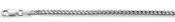 080-2.4MM Oval Franco .925 Sterling Silver Chain