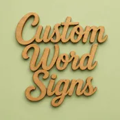 Customizable Modern Signage - Personalized High-Quality Signs — Taylormadewoodworks