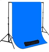 10 x 20 Blue Muslin Backdrop