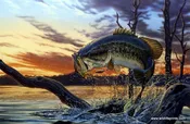 Al Agnew Strike King S/N Art Print