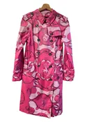 Burberry Nylon Graphic Print Trench Coat Women's Size 38 = US size: S
