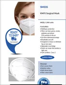 SM335 KN95 Non Medical Use Masks for COVID-19 Protection (FDA Registered)