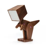 Dinosaur Lamp Black Walnut