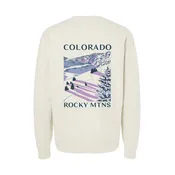 Alpenglow Colorado Crewneck by Melody Ward