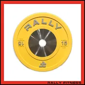 Rally Fitness® Olympic Competition KG Bumper Plate California Edition