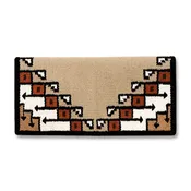 1447-10 New Pueblo 38X34 NEW ZEALAND WOOL SADDLE BLANKET