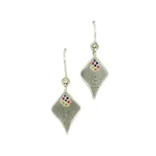 Adel Chefridi Earring Multi Gem Sterling Silver