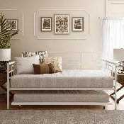 Better Homes & Gardens Twin Daybed with Twin Trundle (Multiple Colors)(400 Lbs Weight Capacity)