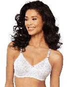 Bali #3432 Lace and Smooth Underwire Bra