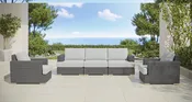 Amalfi Outdoor Sofa & Club Chair Set