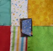 Accuquilt Rag Baby Girl 42" x 42"