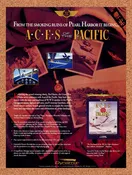 1992 Aces Of The Pacific PC Original Ad v1
