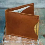 3-Slot Front Pocket Card Sleeve Wallet - 21st Amendment (Rio Latigo Leather)