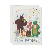 Animals Ensemble 'Happy Birthday' Greeting Card
