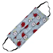 Angel &amp;amp; Devil Cats Adult Cloth Face Mask