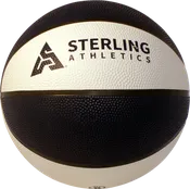 Sterling Athletics Black/White Indoor/Outdoor Rubber Basketball