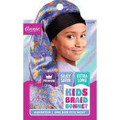 Annie Annie Premium Kid's Silky Wide Edge Braid Bonnet Dual Layer