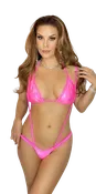 B618HP - Dangerous Snake Comfie Slingshot Set (Hot Pink)