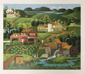 Charles Wysocki Burma Road — Art & Frame MA