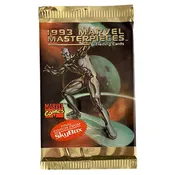 1993 Marvel Masterpieces Booster Pack - SkyBox - 6 Trading Cards