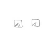 Aimee Petkus Gold Geo 5 Stud Earrings