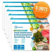 Food Intolerance & Environmental Sensitivity Test (Wholesale, 6 Pack)