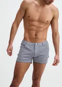 3" STRETCH KNIT EMBOSSED JACQUARD SHORT