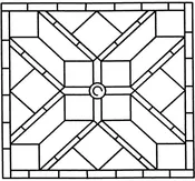 029 Custom Printed Stained Glass Window Film