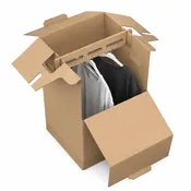 Wardrobe Box for Moving Clothes | Geaux Crates — Geaux Crates
