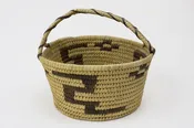 1950s Vintage Tohono O'Odham Tribe Woven Basket