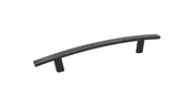 Pull Handle – Black, Modern Curved | H-130-BL