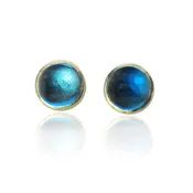 Cabochon Gemstone Earrings