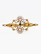 Antique Mother of Pearl Brooch