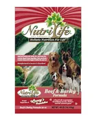 Nutri Life Beef and Barley Dog Food
