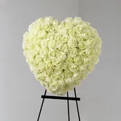 Eternal Peace Heart Wreath
