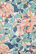 108″ Honeysuckle Wideback in Aqua