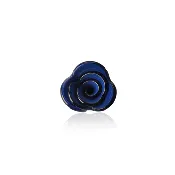 Deep Blue Lucite Floral Boutonniere