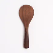 8" Walnut Wood Rice Paddle