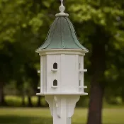 14" Octagon Birdhouse with 8 Perches