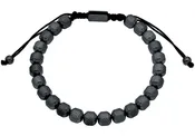 7mm Stainless Steel Bead Drawstring Bracelet