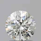 1.50 Carat Round Brilliant Cut Natural Diamond GIA Report # 1197725255