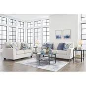 CASHTON SNOW SOFA + LOVESEAT