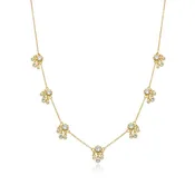 Allegra Dangling Cz Necklace