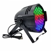 DJ Par Lights – 54x3W RGB LED, Sound Activated DMX for Weddings, Concerts & Parties