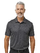 A591 Men's Adidas Space Dyed Polo Shirt